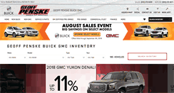 Desktop Screenshot of penskebuickgmc.com