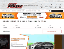 Tablet Screenshot of penskebuickgmc.com